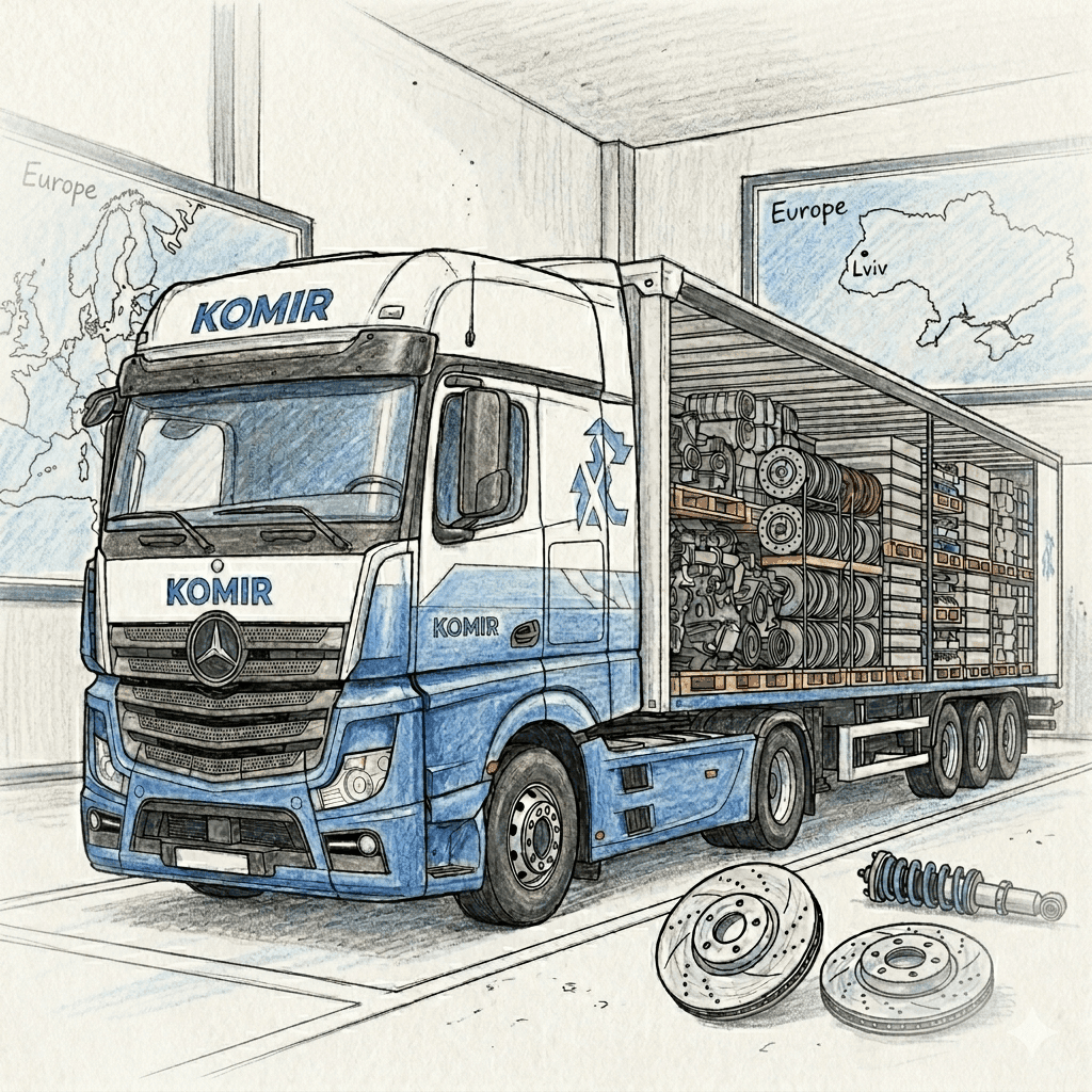 Logistics and auto parts supply